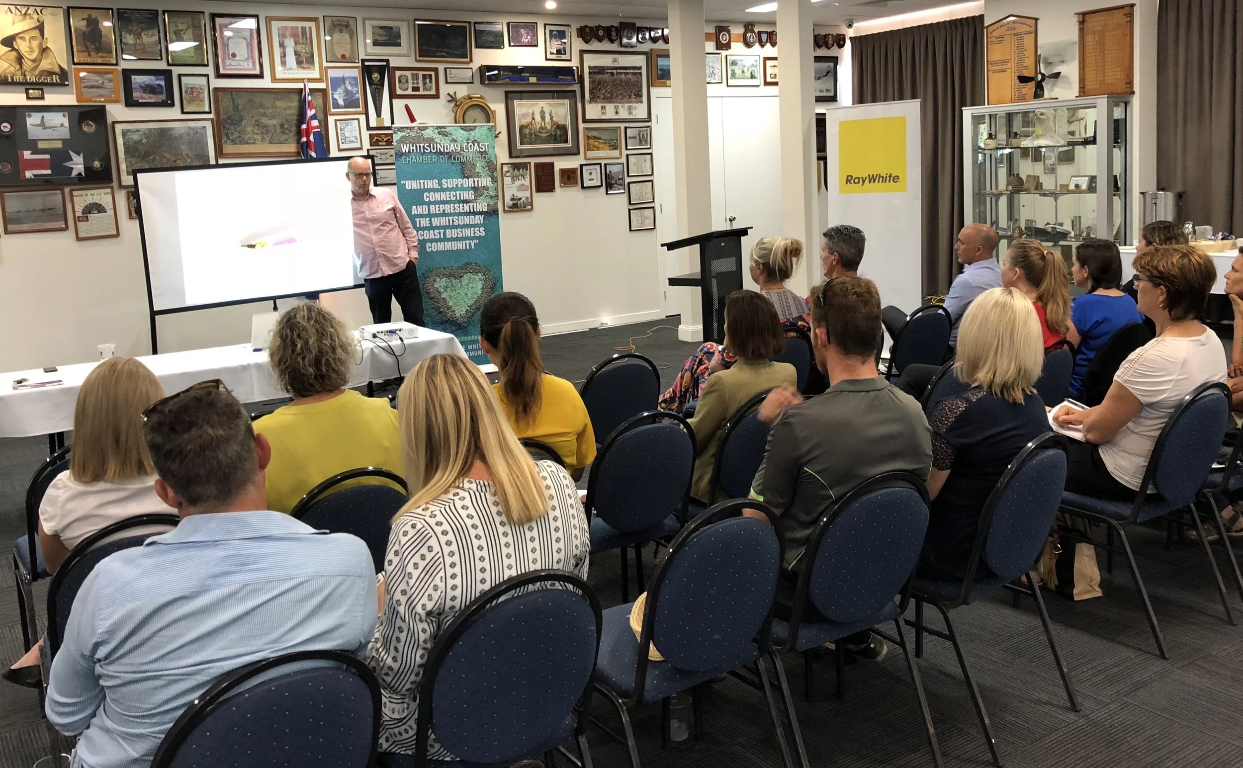 Talking to Whitsunday Chamber of Commerce