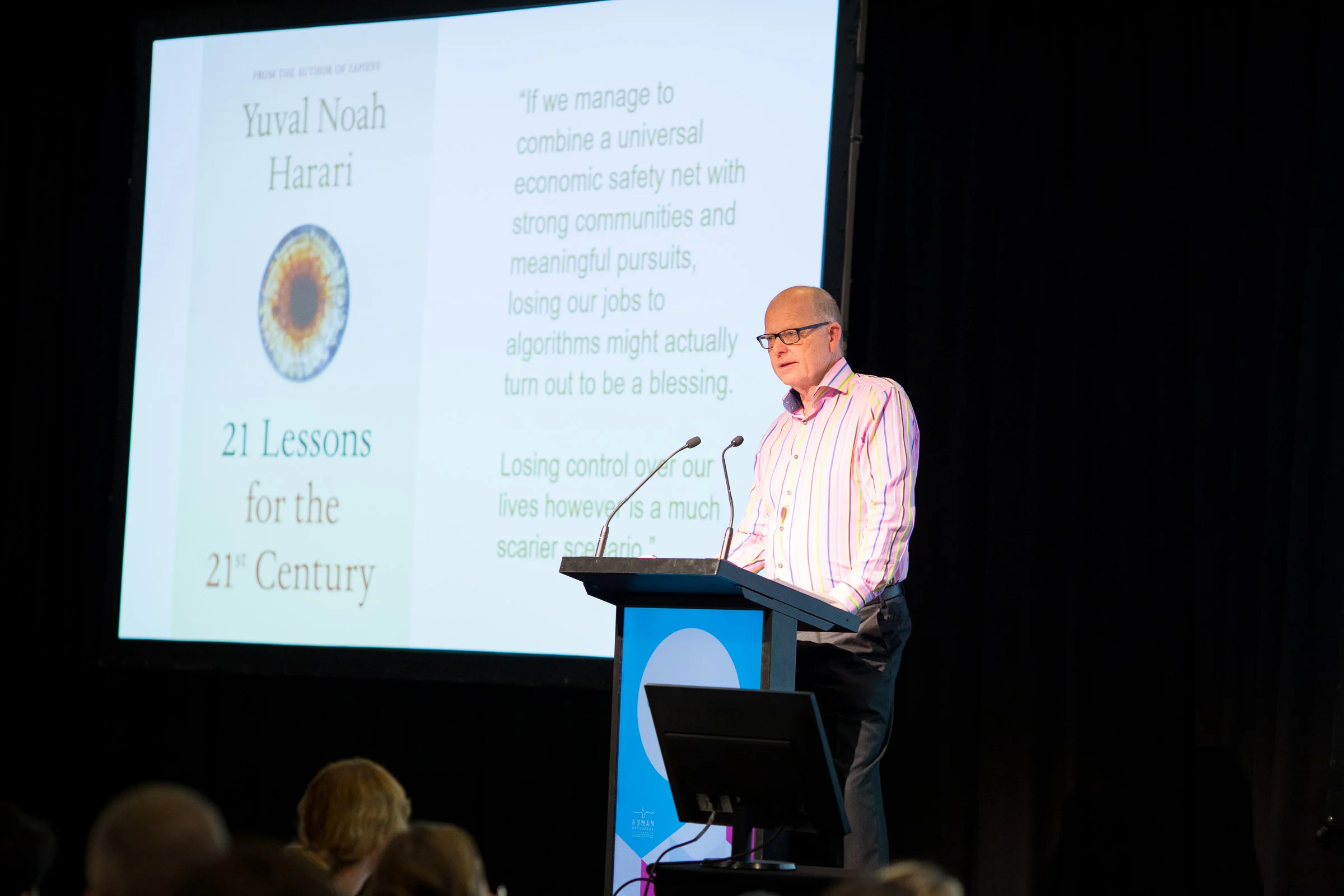 Speaking at Human Resources Institute of New Zealand Conference 2018