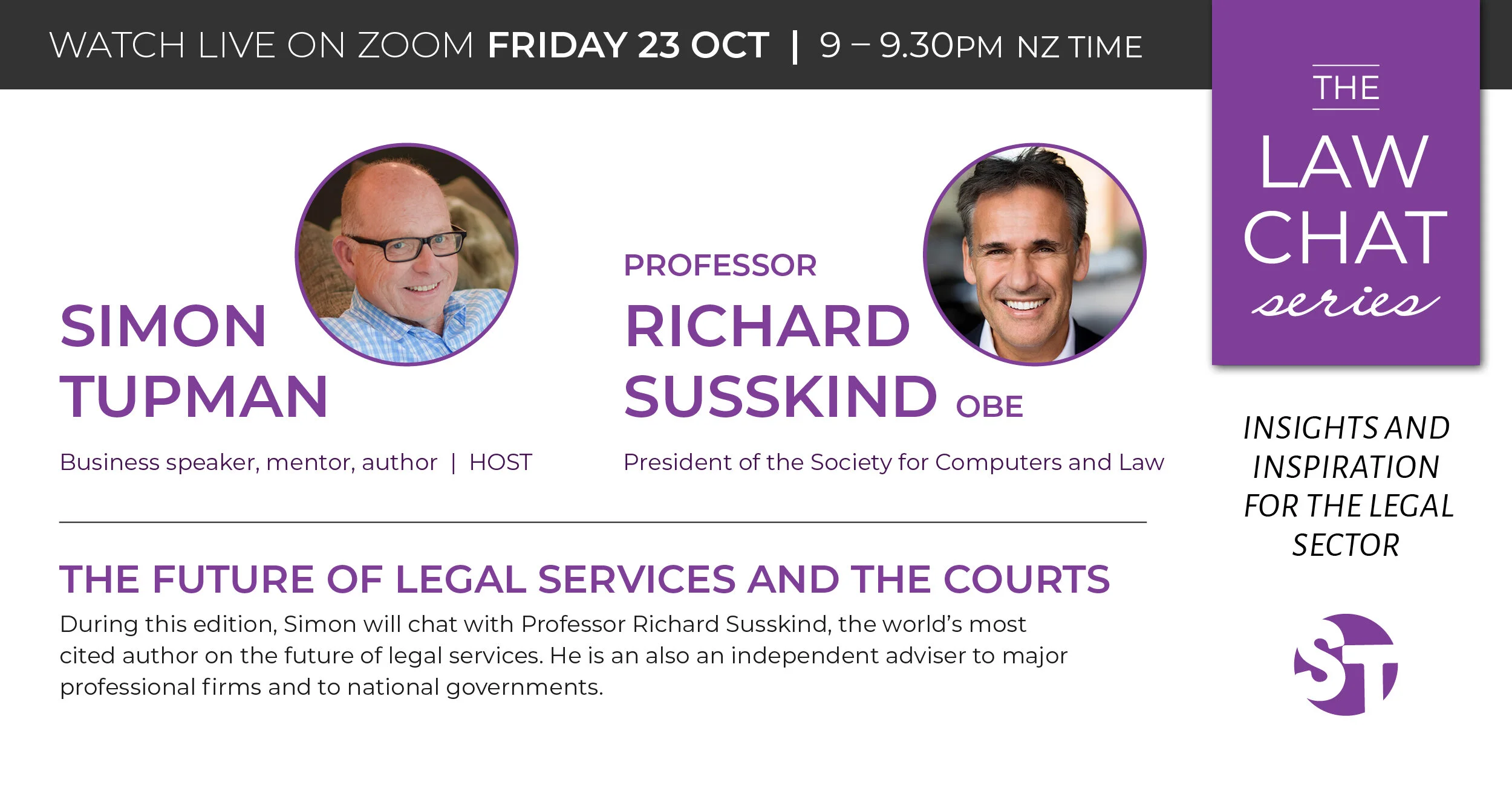 LawChat with Professor Richard Susskind OBE
