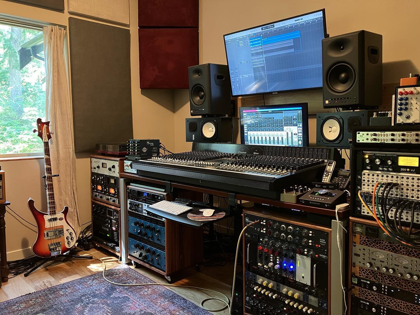 Happy #faderfriday again, friends! 

The studio has been going through something of a revision again; I&rsquo;ve been trying to make changes to the patch bay to optimize my analog-digital work flow. In short, I unhooked everything and started re-wiri