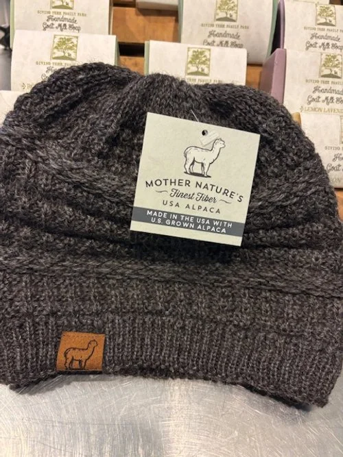 Alpaca Beanie Gray