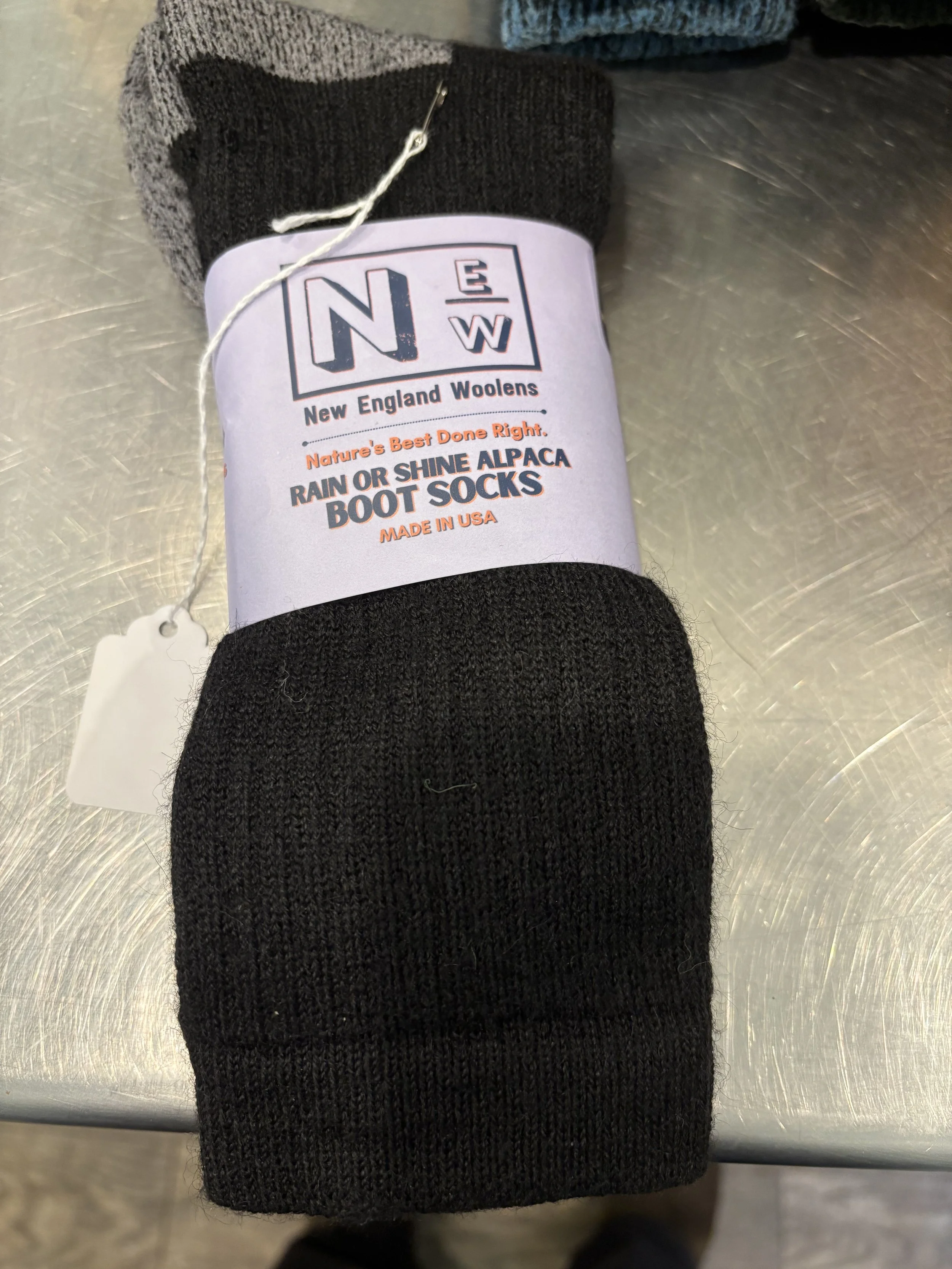 Rain:Shine Alpaca Boot Socks black.jpeg