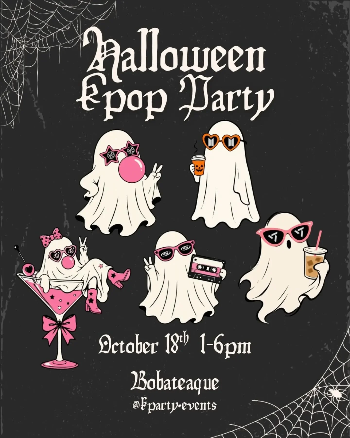There's going to be multiple Halloween themed cup sleeves this Sunday with your favorite 👻 idol! Head to @kparty.events for a sneak peek now! Multi stan so see you there! 

#kpopcupsleeve #socalkpopevents #halloweenkpop #kpopforever