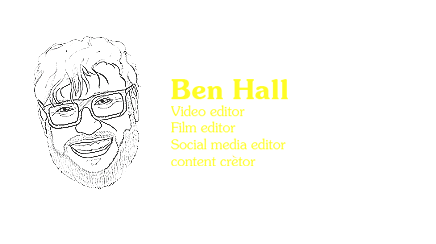 Ben Hall Freelance Film Editor / Screen Editor / Video Editor / Melbourne