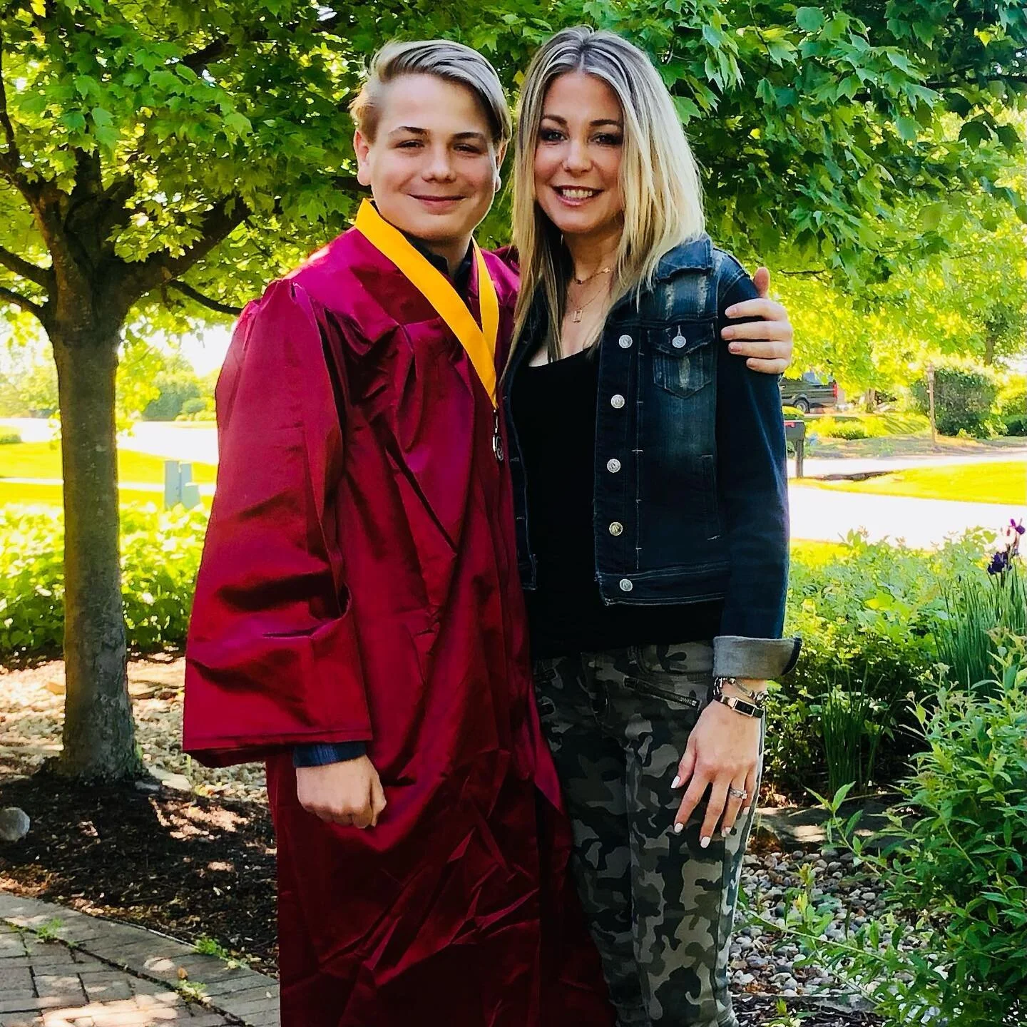 Congratulations Devin Ashton!! Welcome to high school!!! So proud of this guy!!!