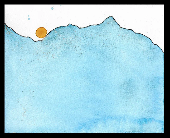 Solstice Sun, 3.5 x 4"