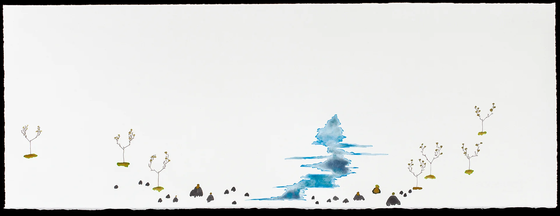 Boreal Forest no. 2, 11 x 30"