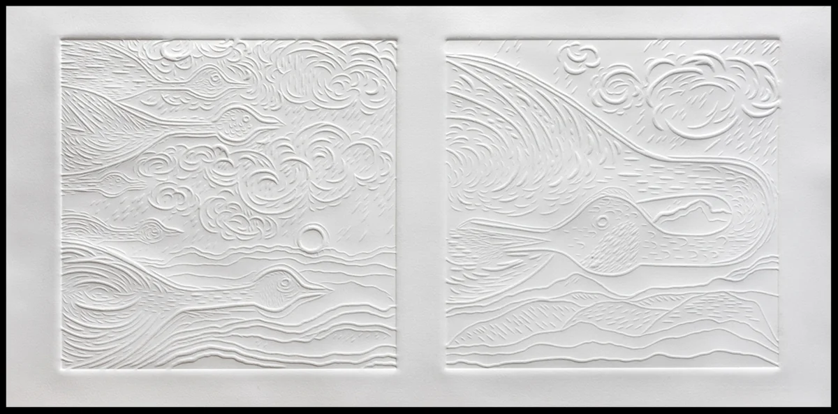 Migration no. 2, 15 x 30"