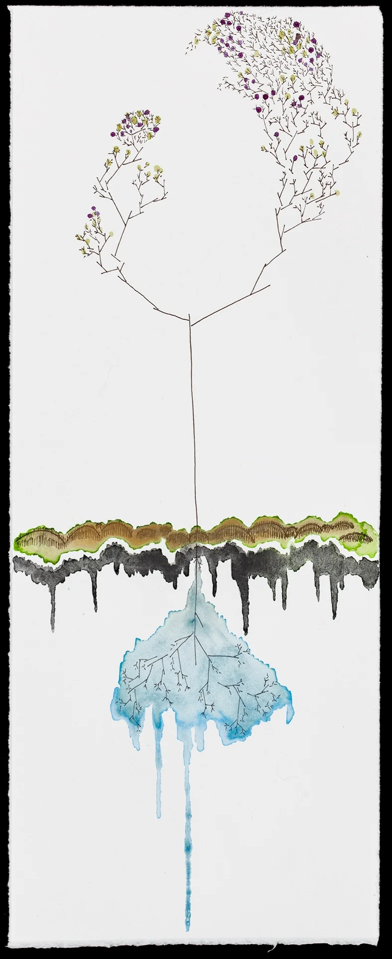 Permafrost no. 2, 15 x 6"