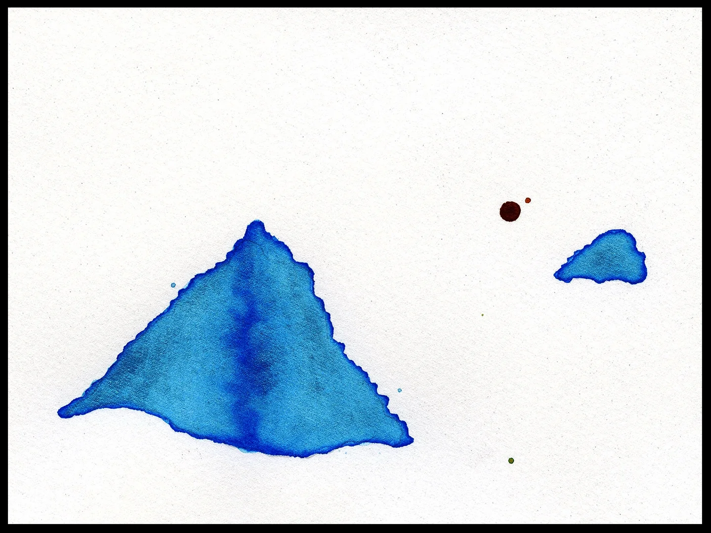 Iceberg Melt, 3 x 5”