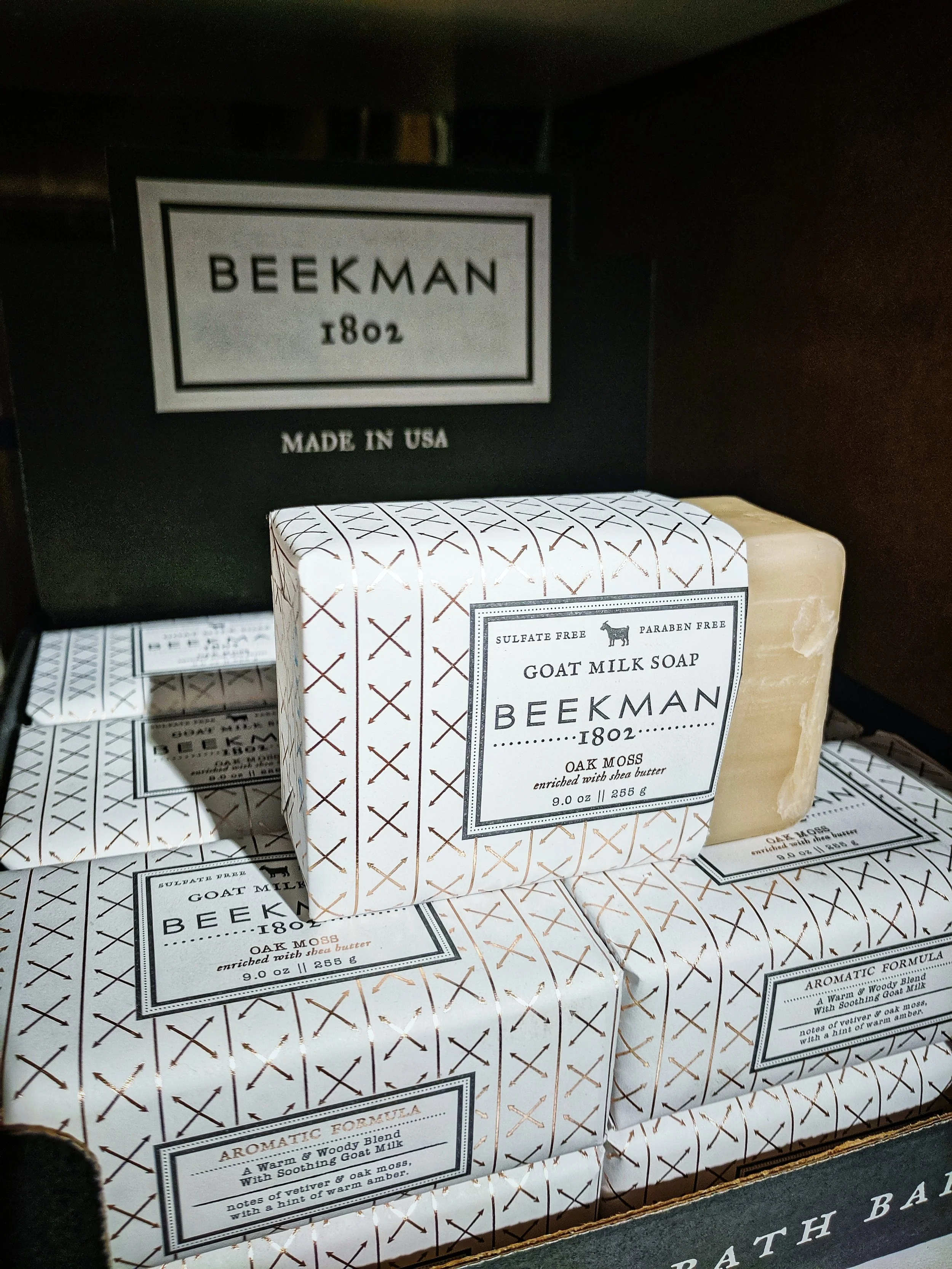 Oak Moss Goat Milk Bar Soap