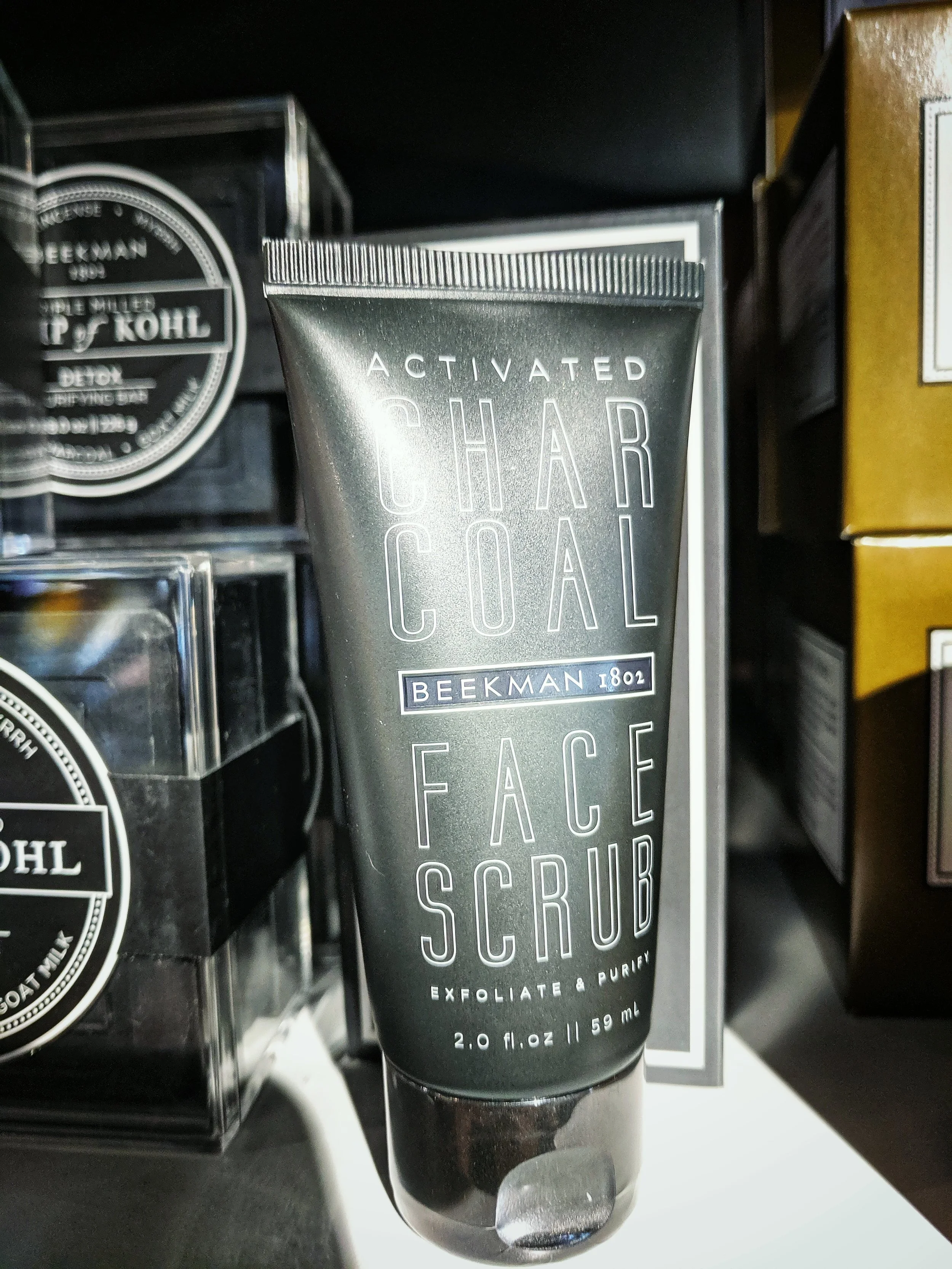 Activated Charcoal Face Scrub