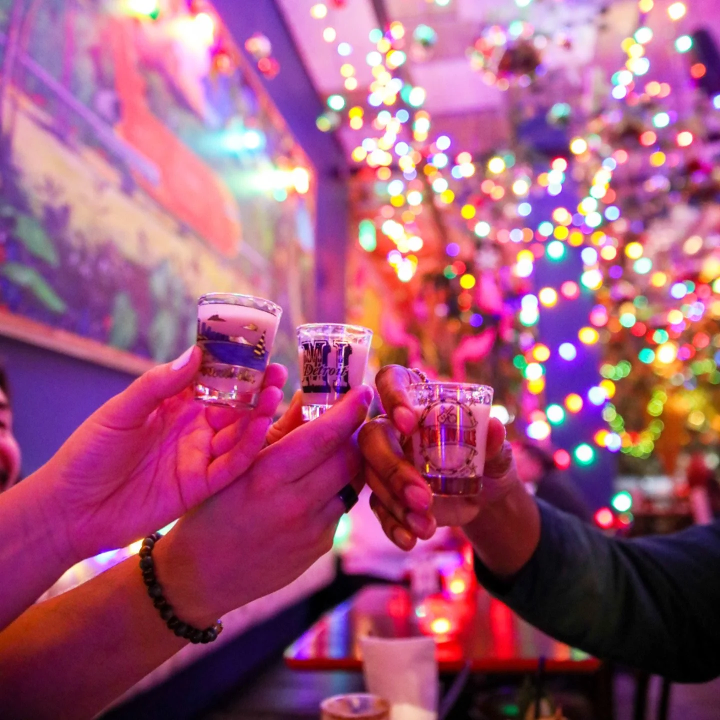 YOUR PARENT&rsquo;S LIQUOR CABINET IN 1993 

A holiday shooter, straight out of your parent&rsquo;s liquor cabinet. Bailey&rsquo;s, S&rsquo;mores, Rumplemintz, Cr&egrave;me de Cacao &amp; Vodka. Served cold ❄️