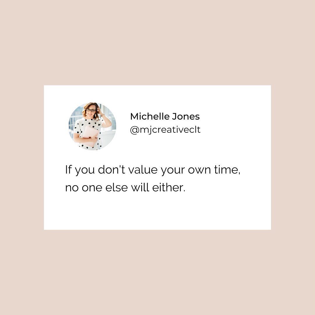 Are you treating your time like a precious commodity or letting others control how your day goes? One of the most important things I&rsquo;ve learned after 6 years of owning a business is that if you don&rsquo;t value your own time, then no one else 