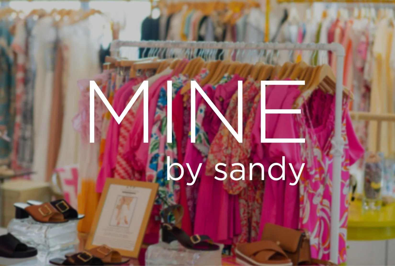 MINE by Sandy Shopify Website