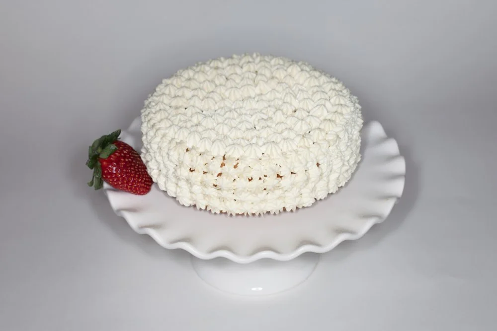 FANCY VANILLA CELEBRATION CAKE