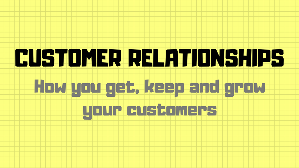 Customer relationships
