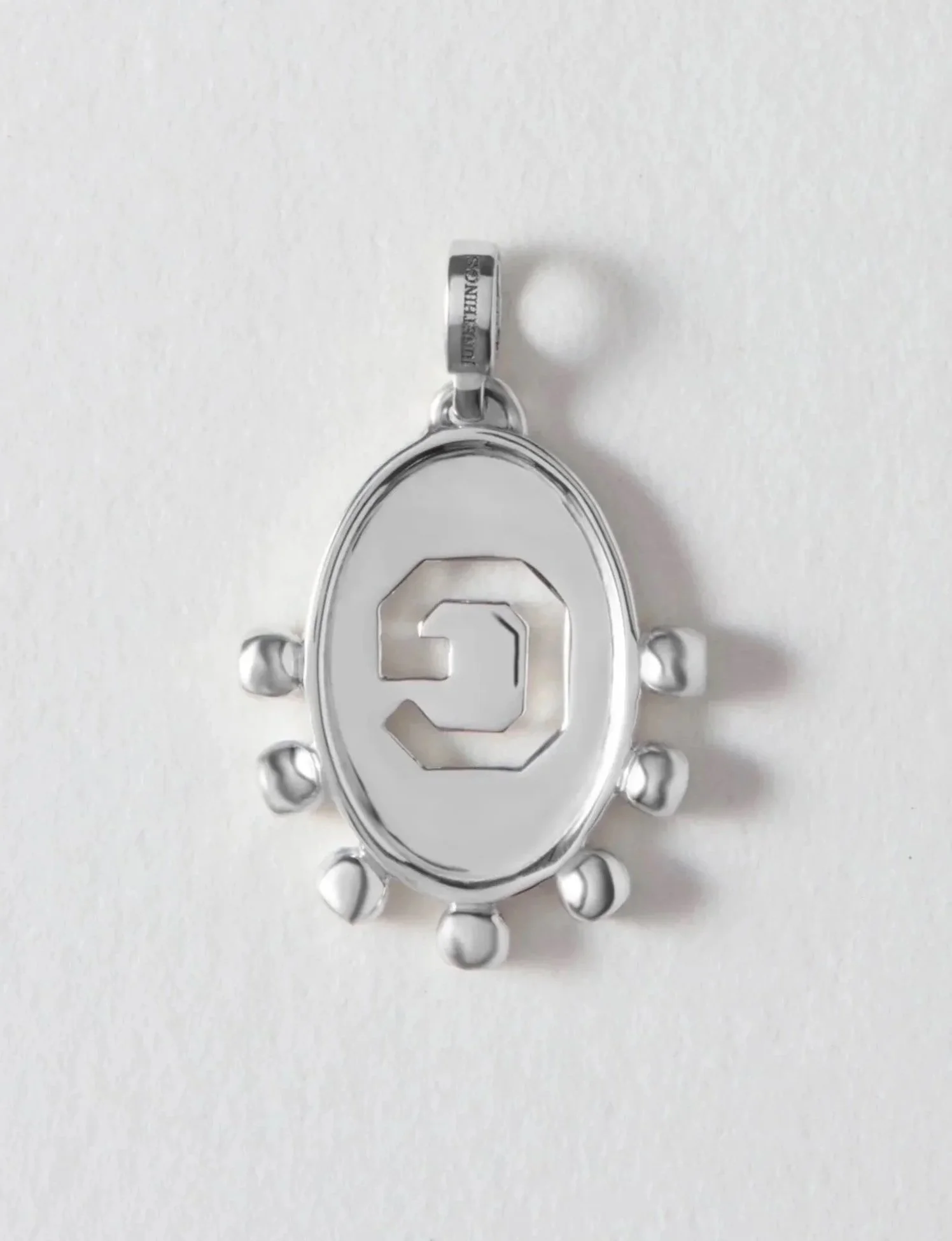 GRATITUDE CHARM IN SILVER