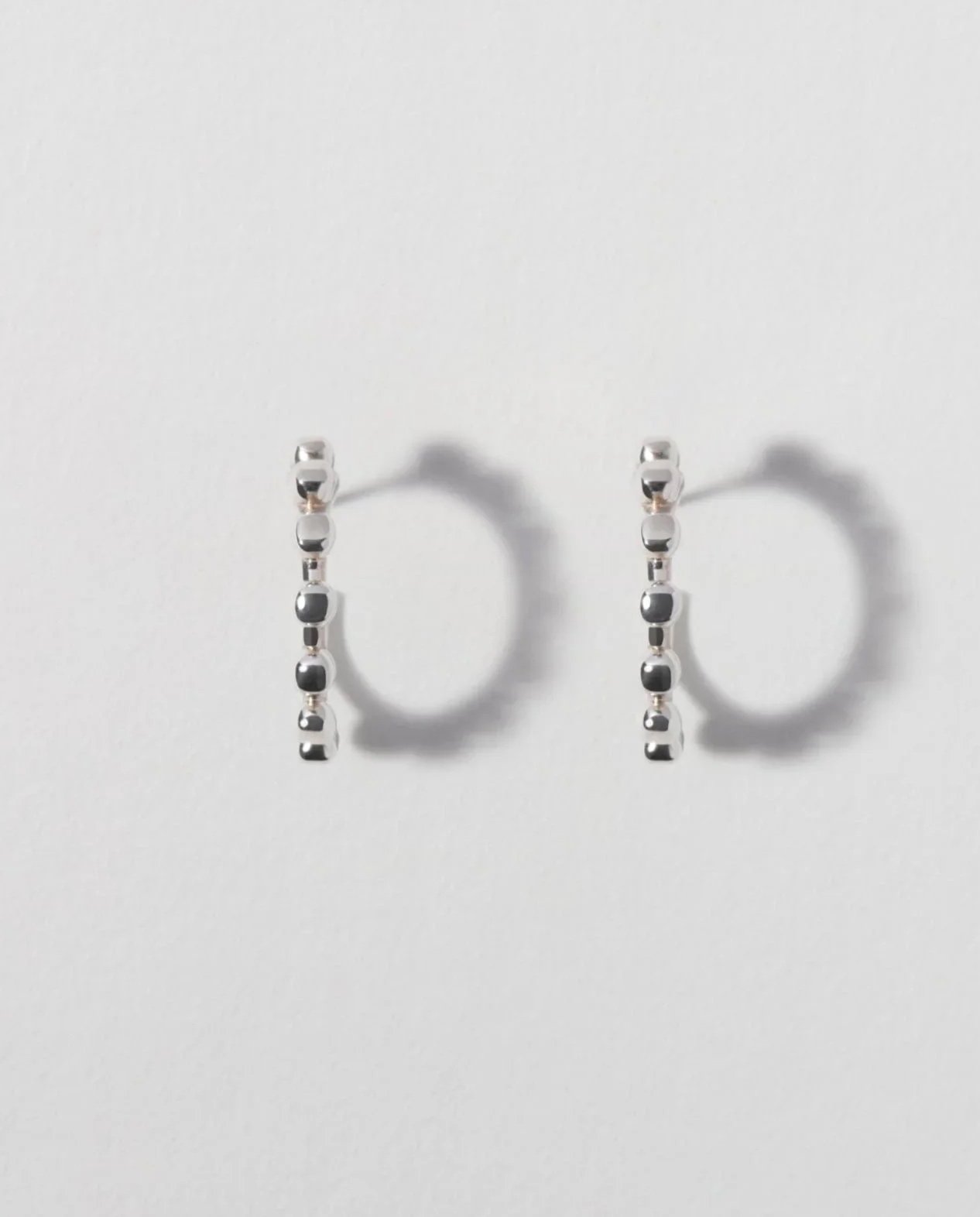 FREEDOM HOOPS IN SILVER