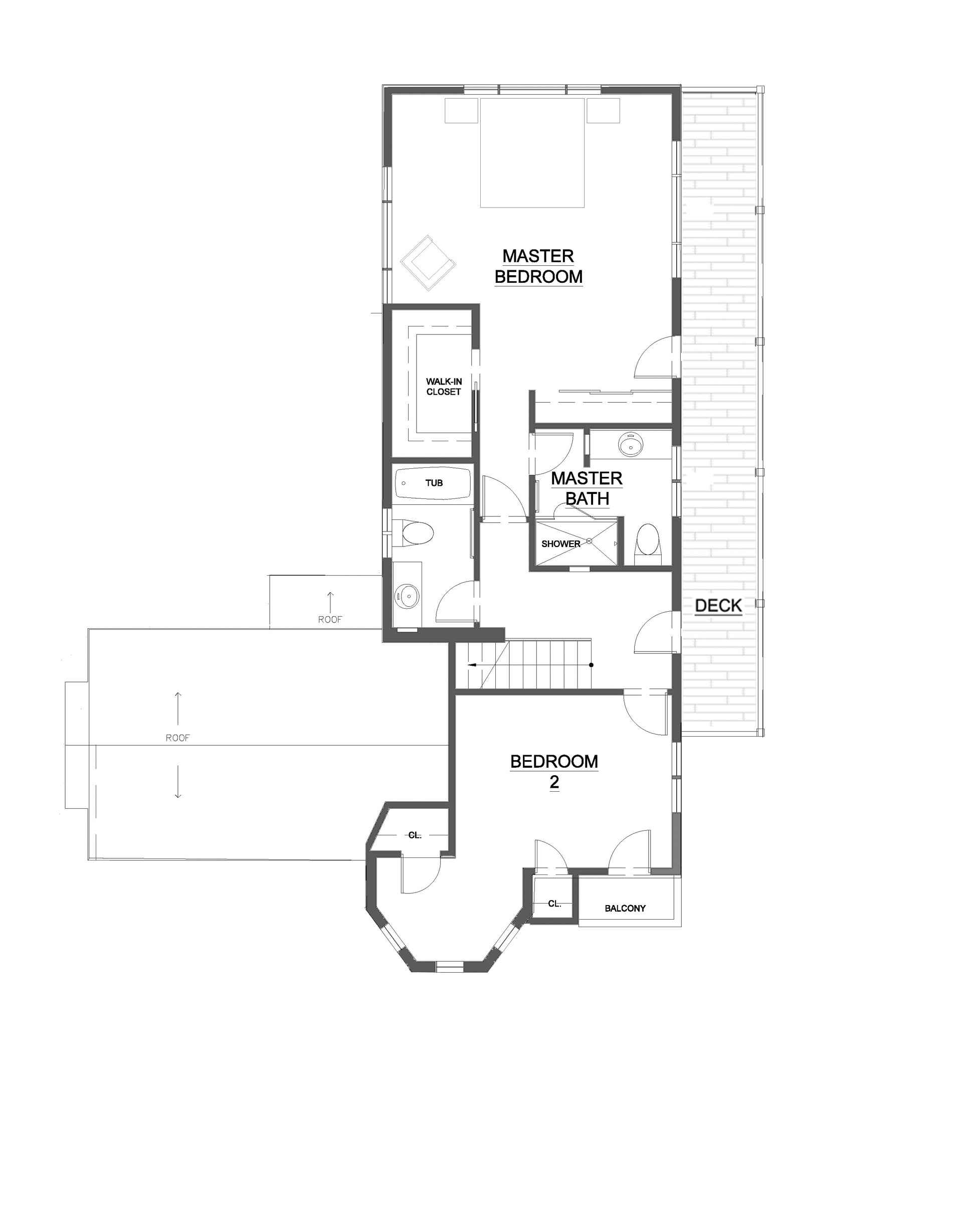 Floor Plan (after renovation) - Second Floor