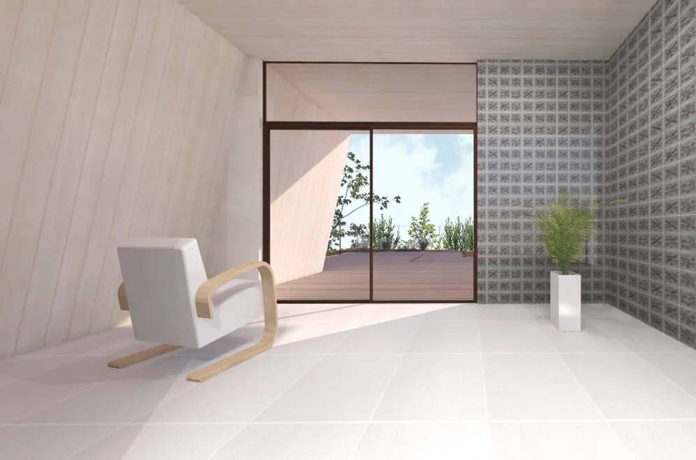  PERSPECTIVE : UPPER FLOOR 