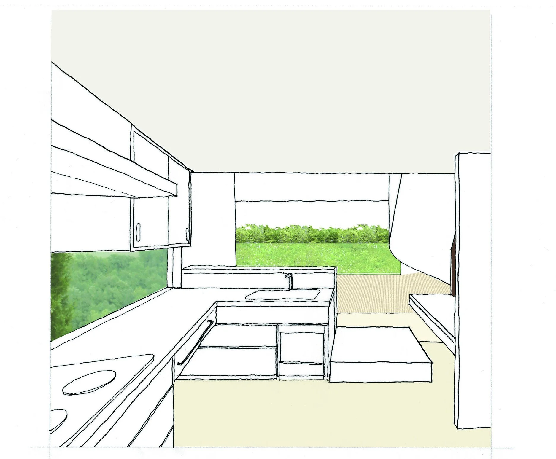  SKETCH: KITCHEN 
