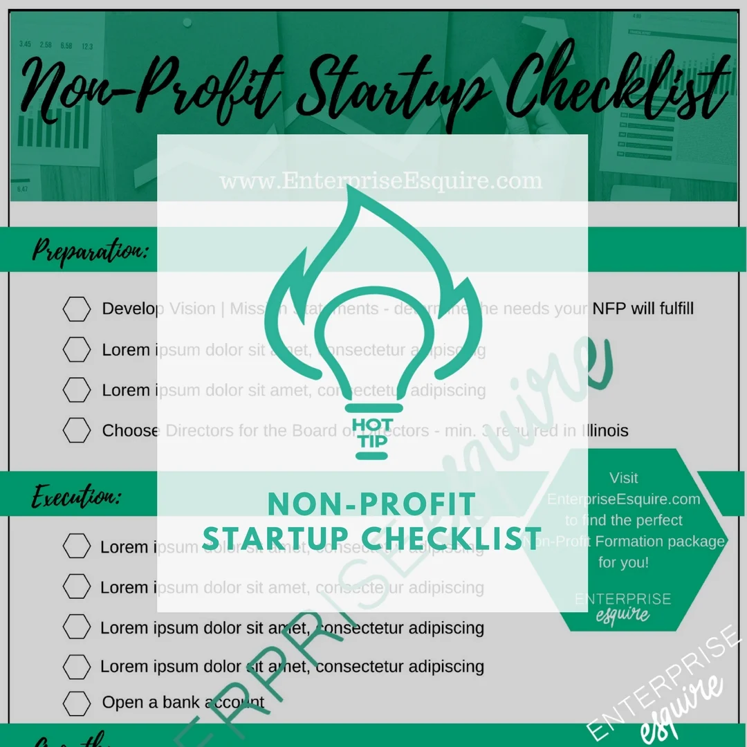 Non-Profit Startup Checklist