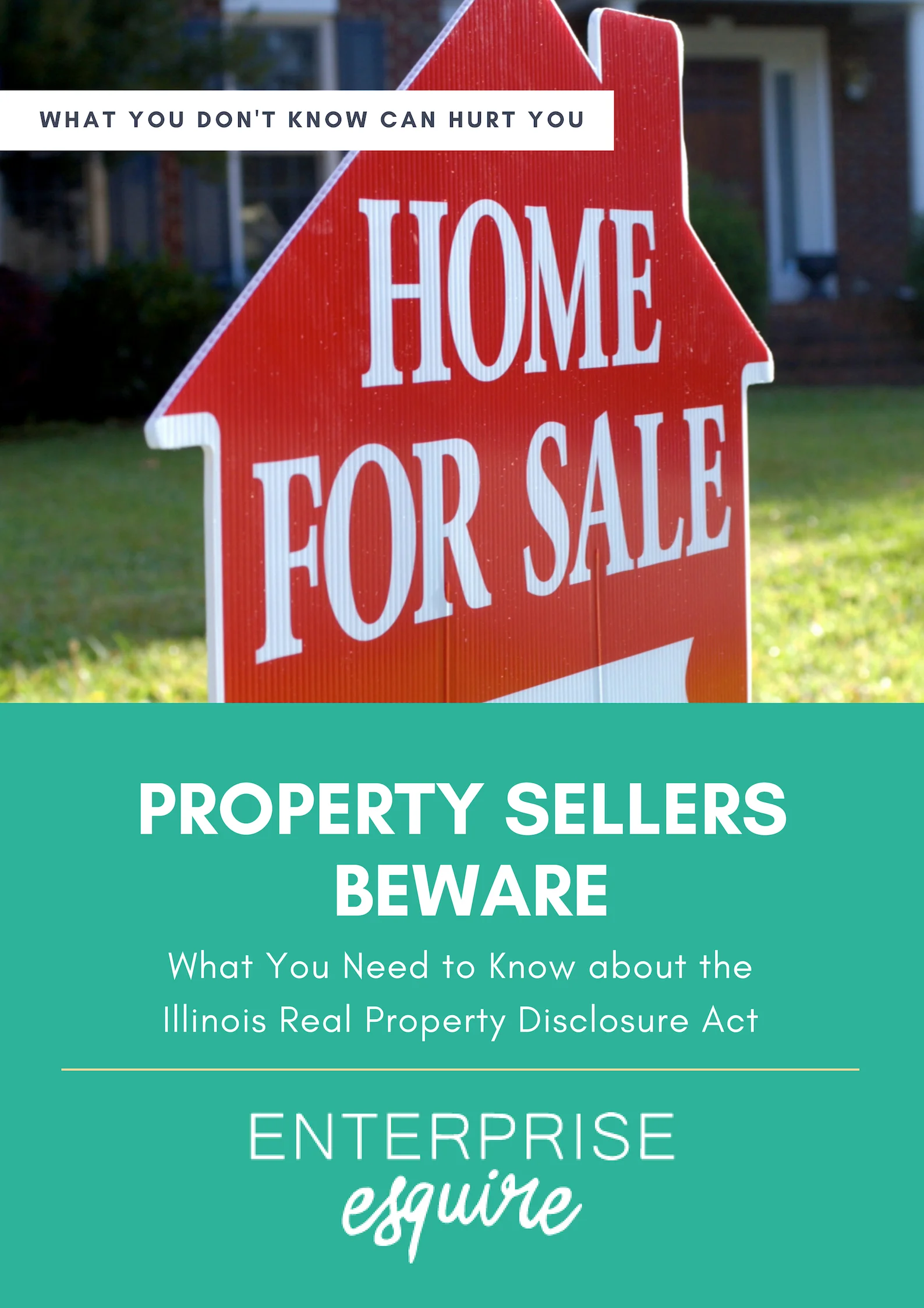 Property Sellers - What You Need to Know about the Illinois Real Property Disclosure Act
