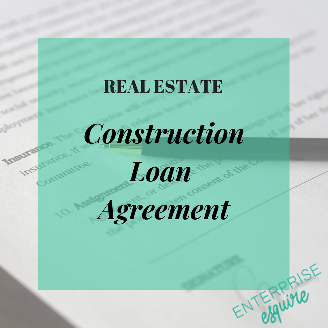 Construction Loan Agreement