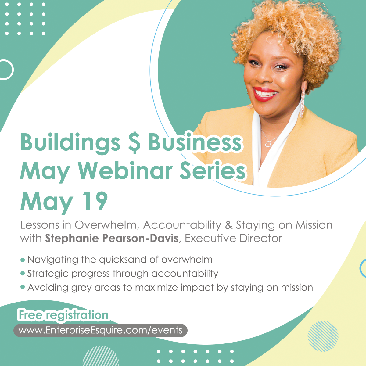 Starting a Non-Profit Lessons in Overwhelm, Accountability & Staying on Mission - Buildings $ Business May Webinar Series