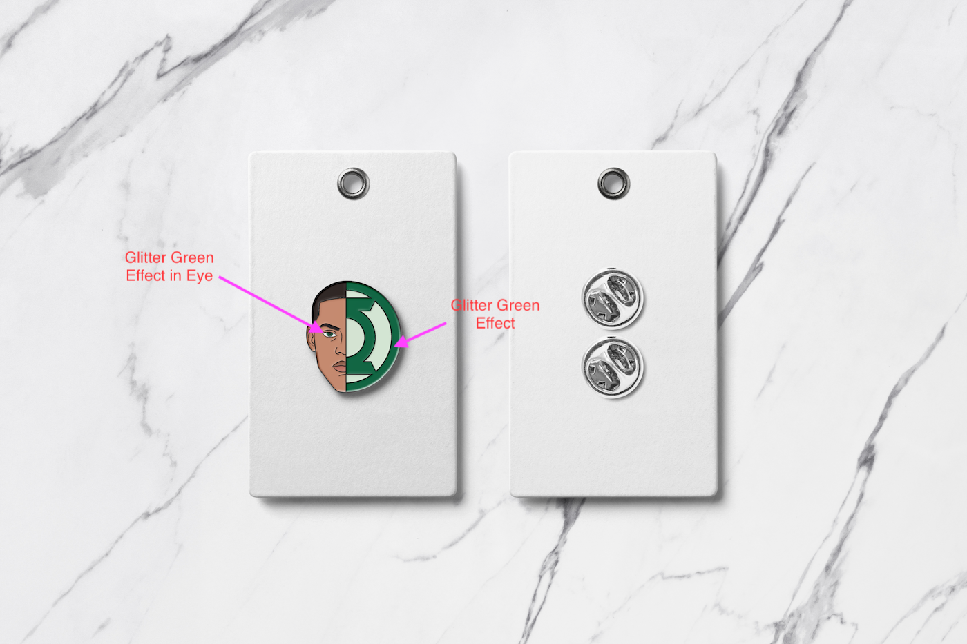 John Stewart Lanterns Pin