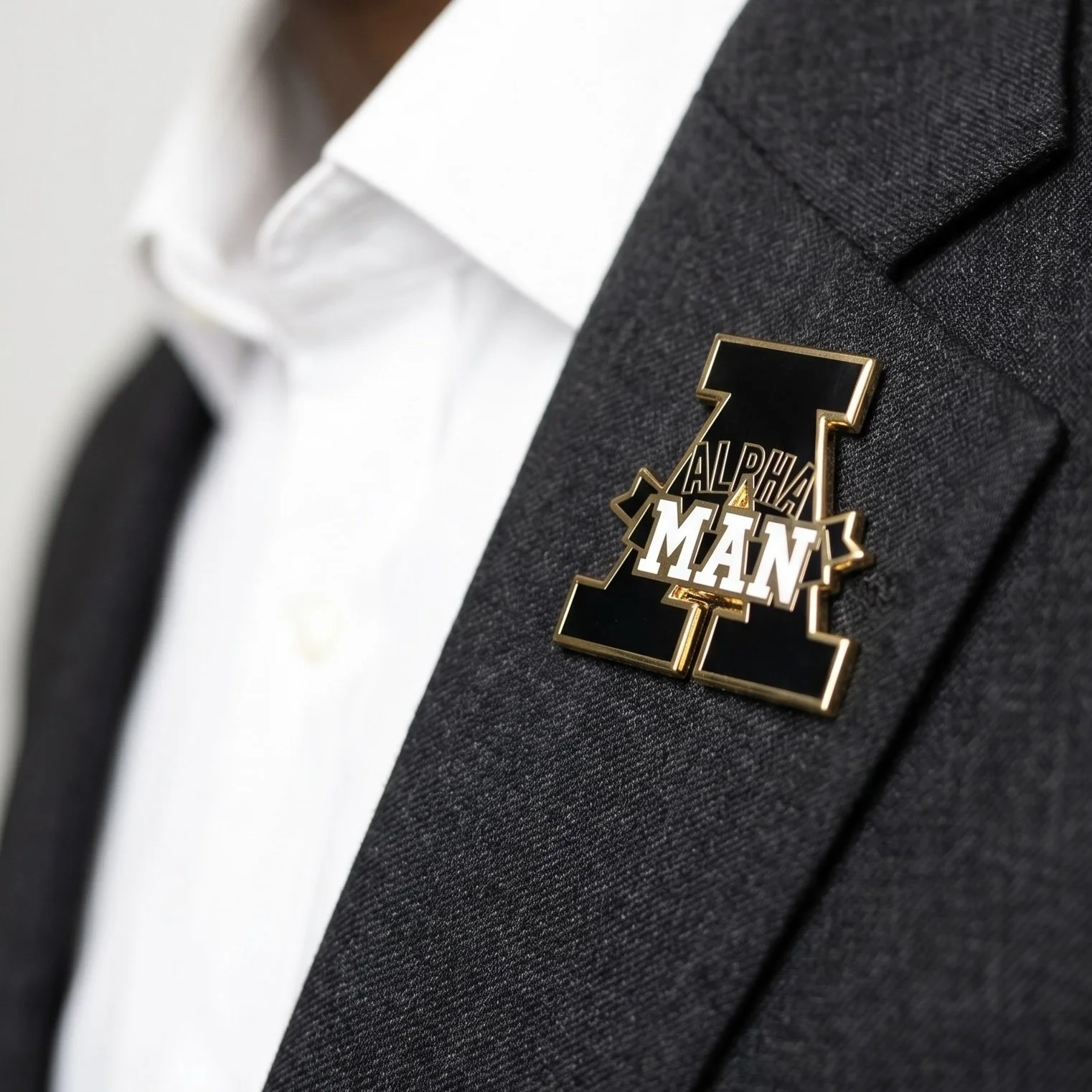 Alpha Man Pin