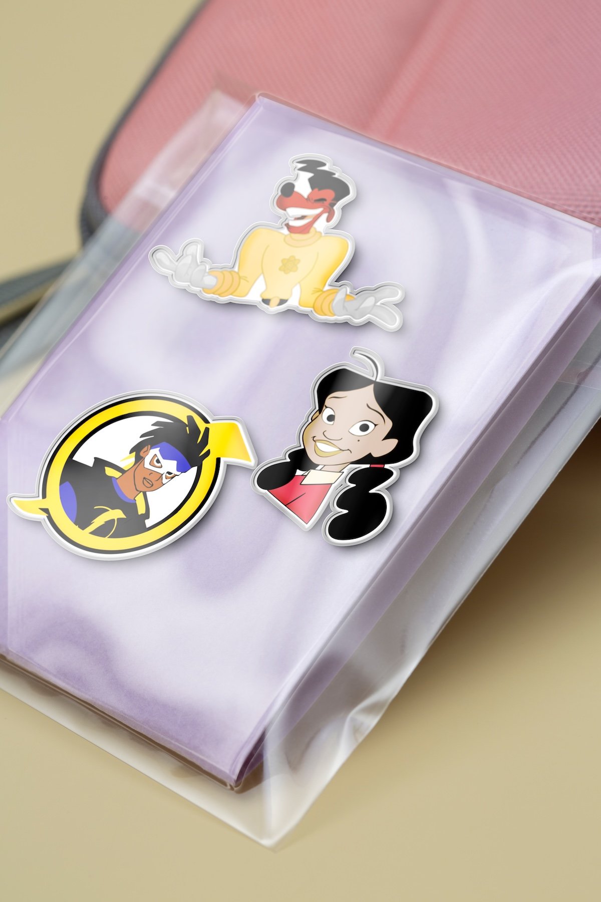 90's Black Characters Vinyl Stickers
