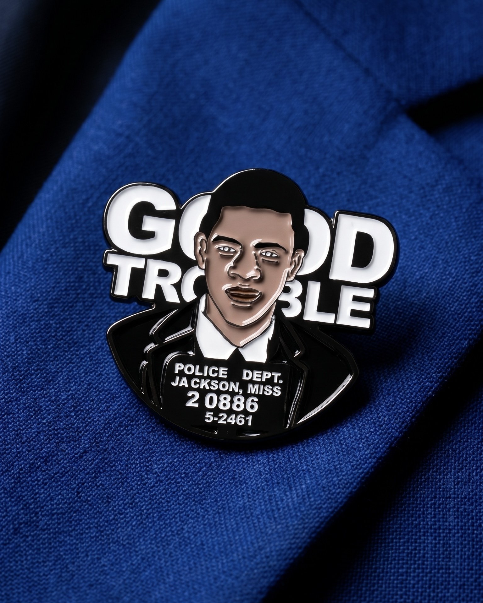 Good Trouble John Lewis Pin