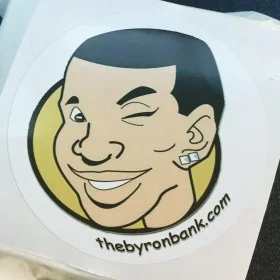 Byron Bank Stickers