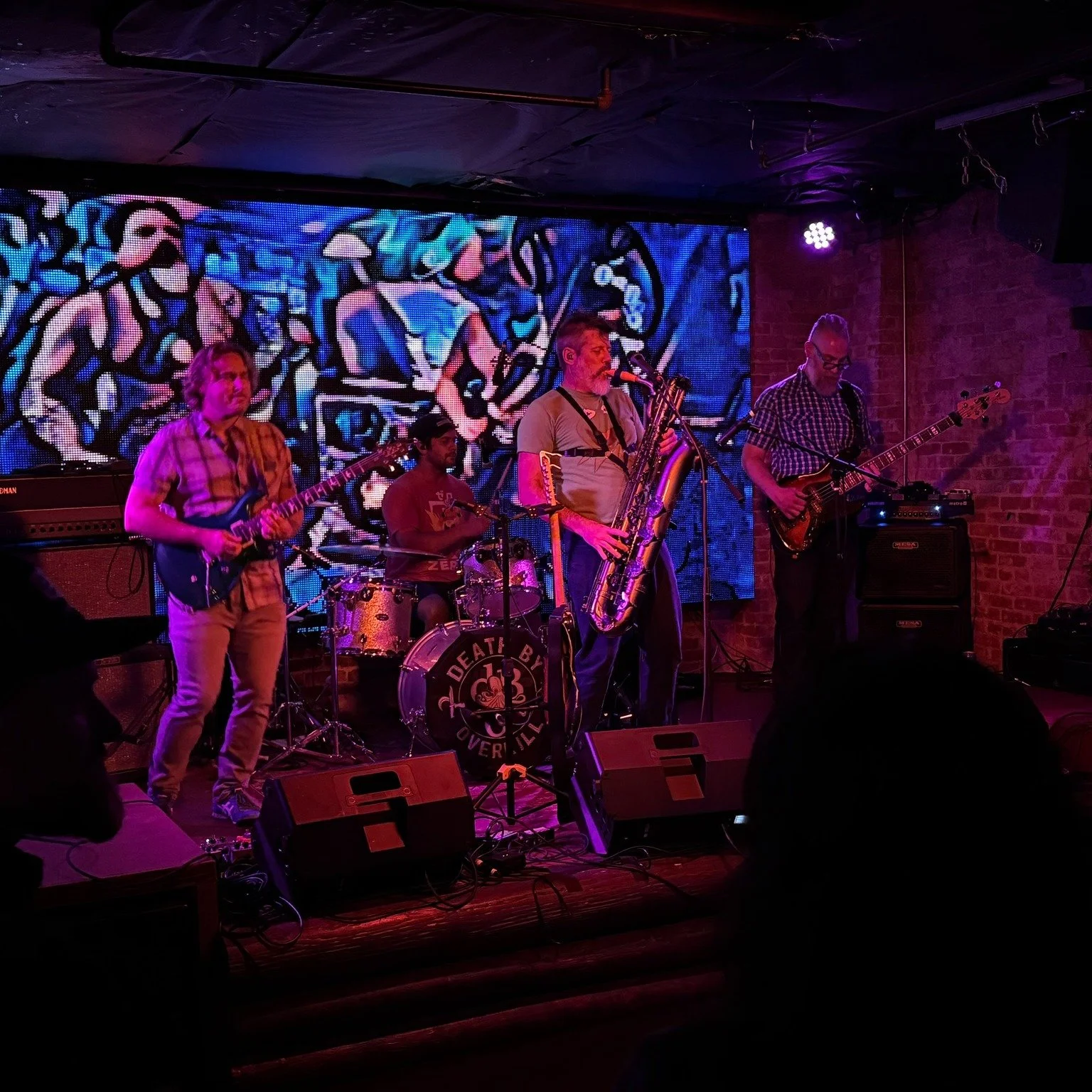 Huge thanks to @deathbyoverkill for having us on the lineup with @mattressfanclub  and @chairsforgiants last Thursday at the always-amazing @babayagaseattle. We had an absolute blast! If you get the chance to catch a show at this venue, don&rsquo;t m