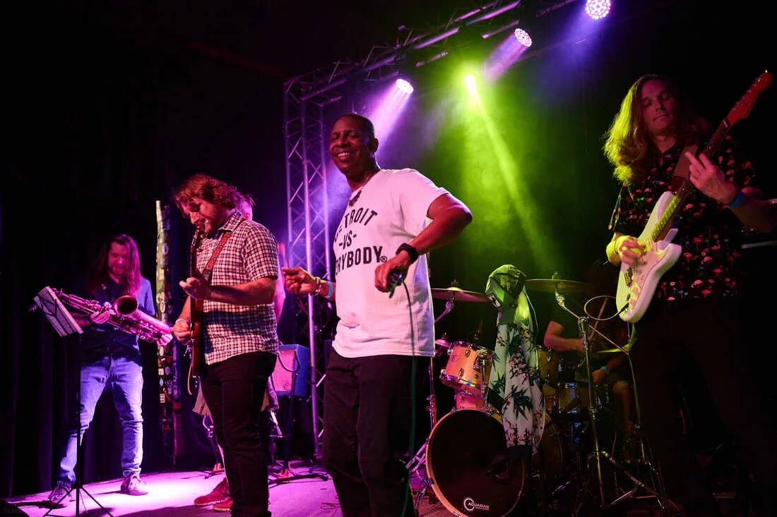 Heh, I love this shot of @fastnasties from the High Dive. I’m completely blocked from view, @the.sweeze looks like he’s never held a sax in his life, Dre’s channeling his inner Muppet, @do_it_blu somehow looks effortlessly cool (how