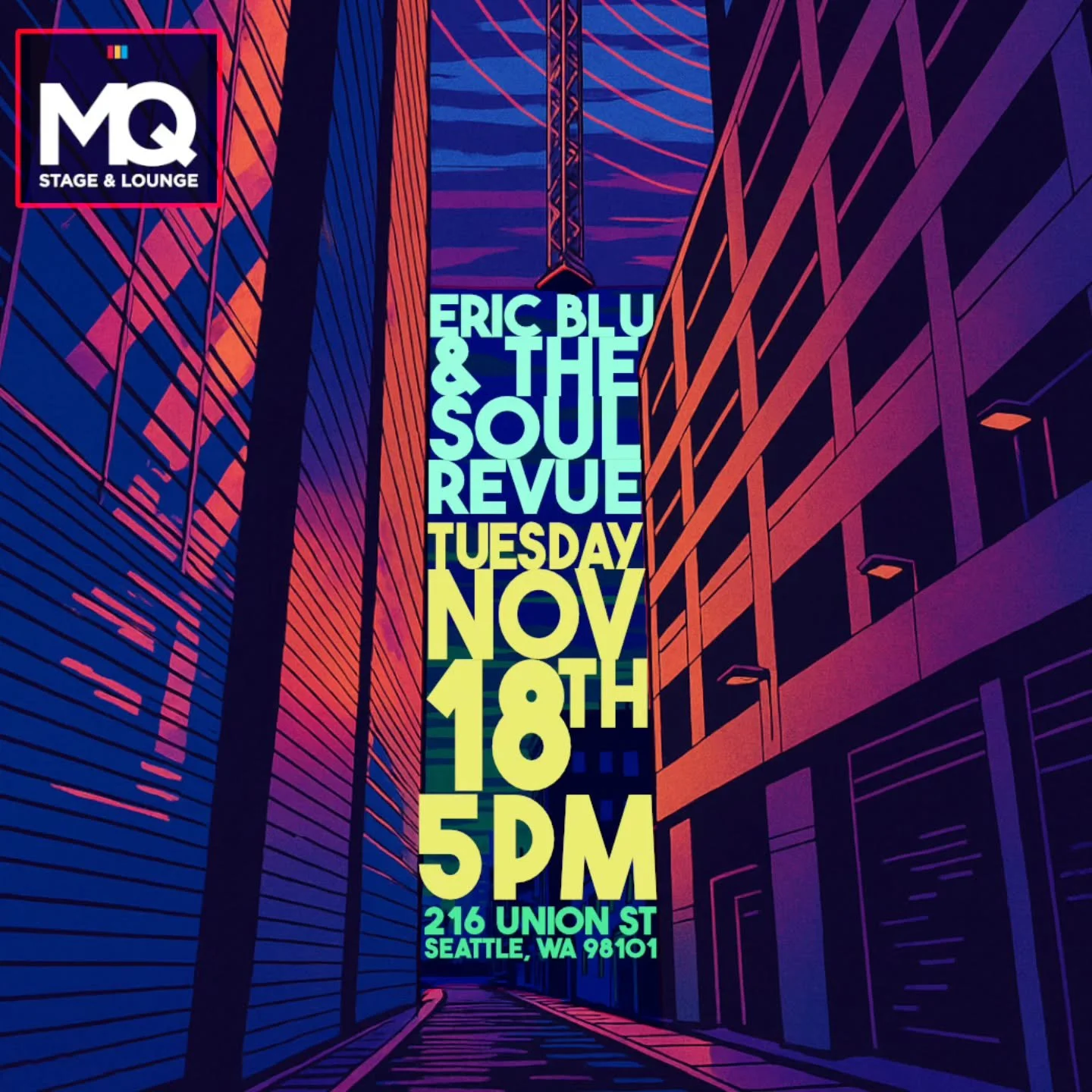 The next @ebsrmusic show is at @thetripledoor at 5:30p on Nov., Tuesday the 18th. Get tickets though the link in the bio.
