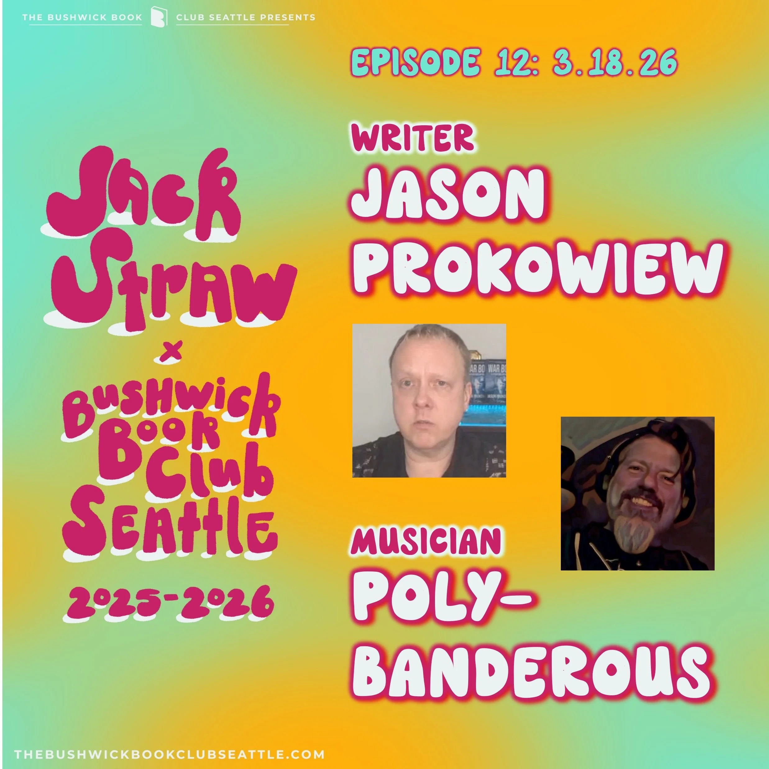 Bushwick Book Club Seattle: Creating with Jason Prokowiew