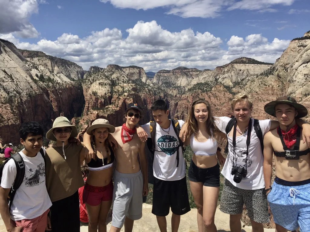 To the top of Angel's Landing