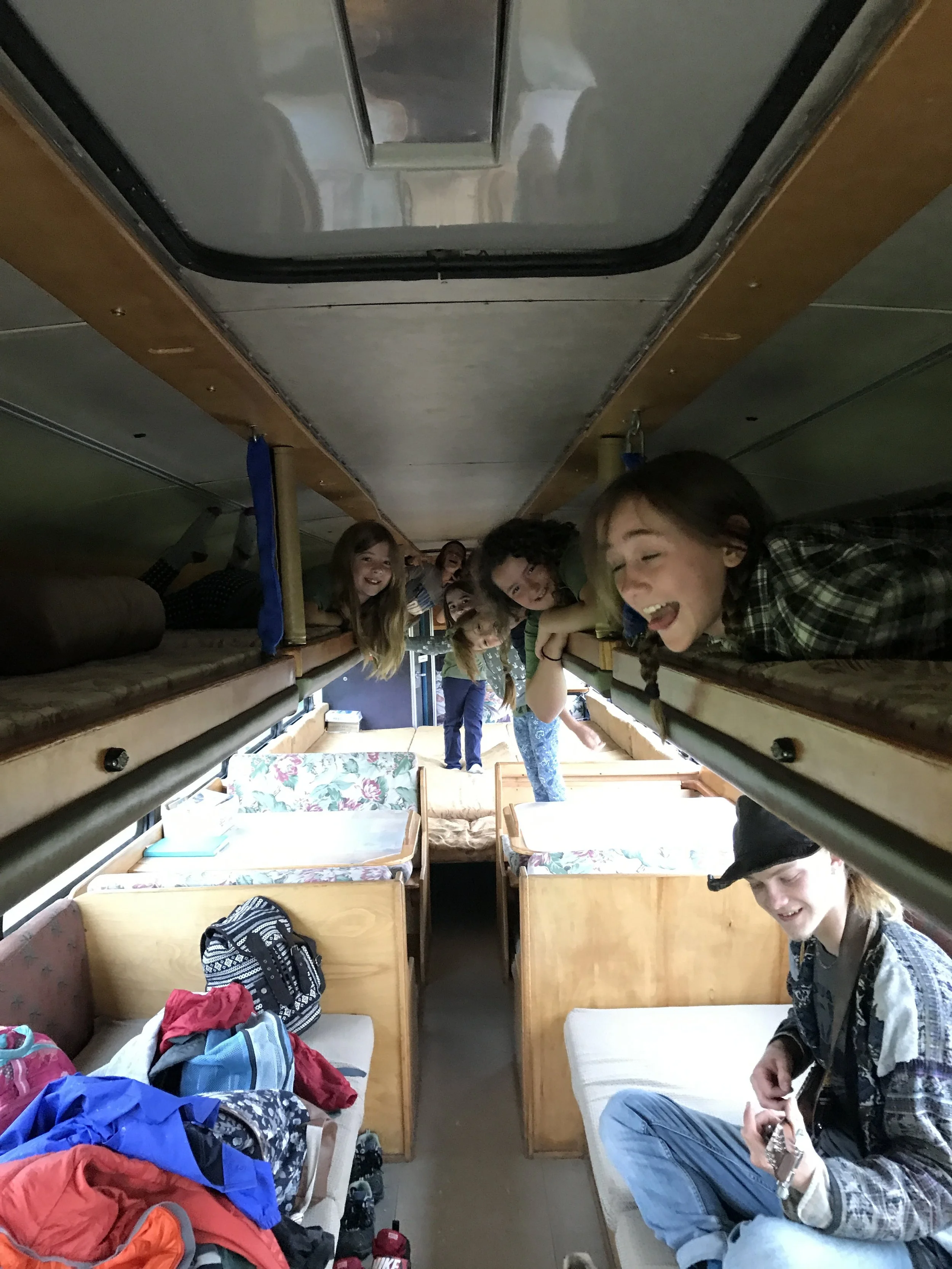 Upper Bunks on the Marvel!