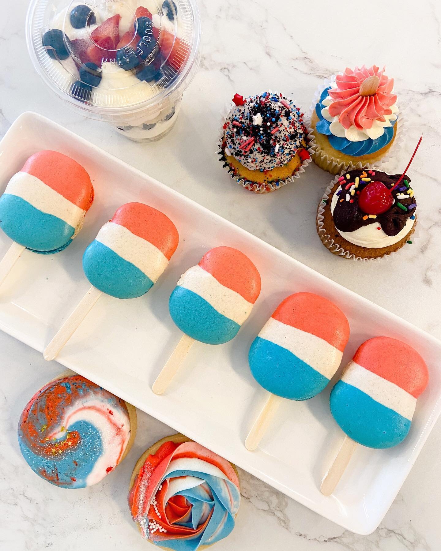 Are you ready for the Fourth of July?! ❤️🤍💙

Stop by Saturday &amp; Sunday for the cutest goodies!