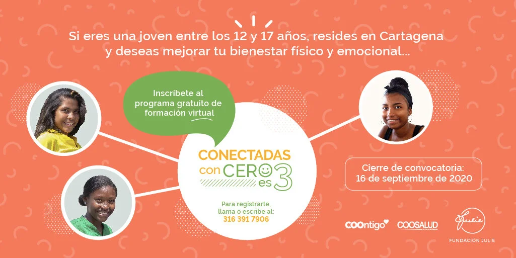 Coosalud Eps y Fundación Julie lanzan programa gratuito de apoyo para adolescentes en Bolívar
