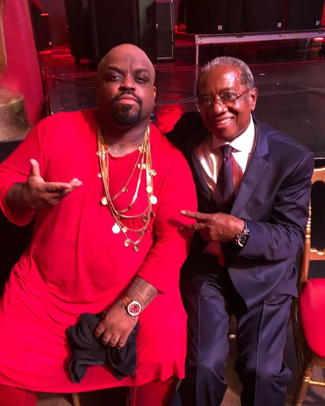 Me and Mr. Ceelo Green himself. Had a great time with the team. Work Hard/Play Hard #ceelogreen#emci#miamibeach