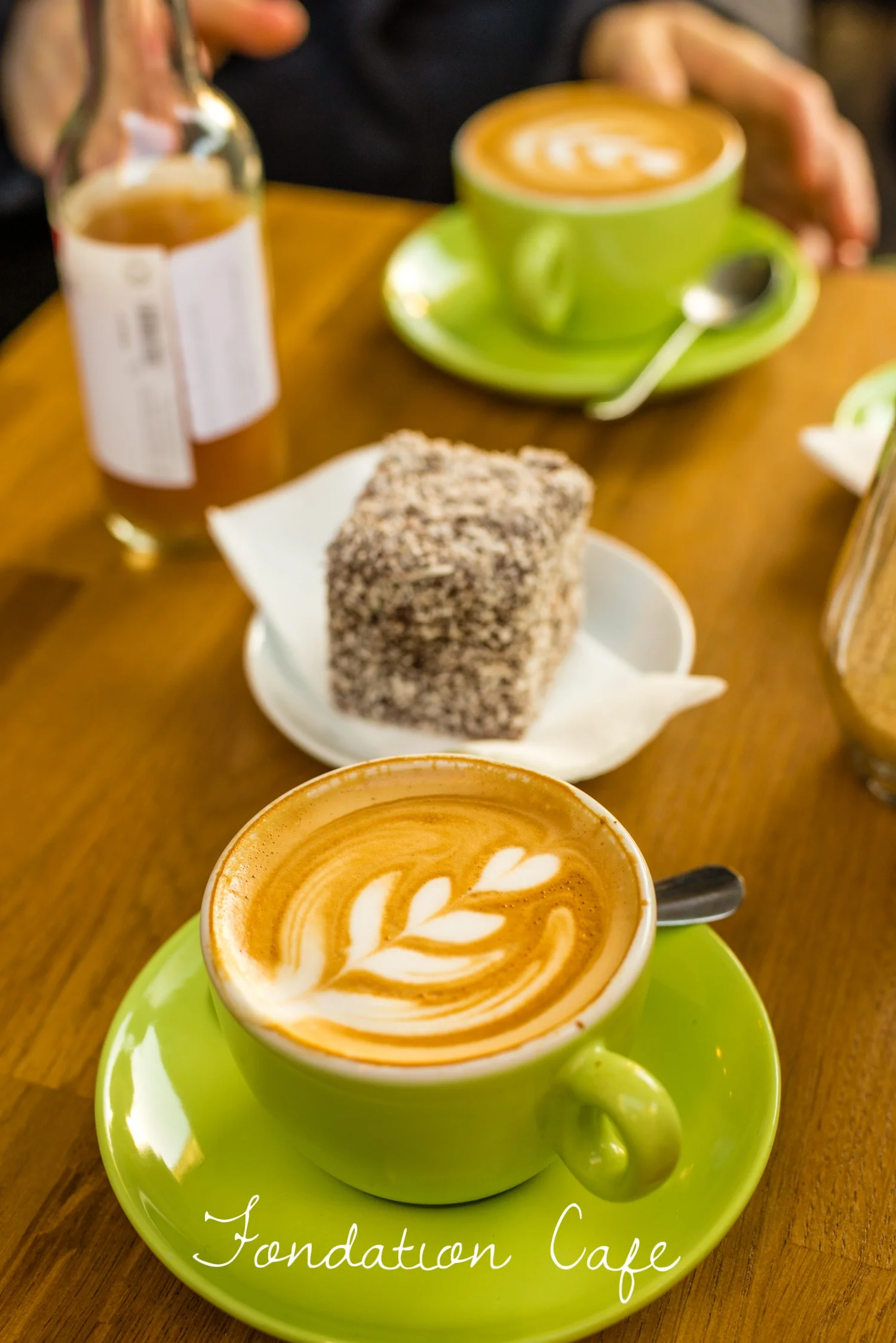 Fondation Cafe - woohoo, decent coffee in Paris