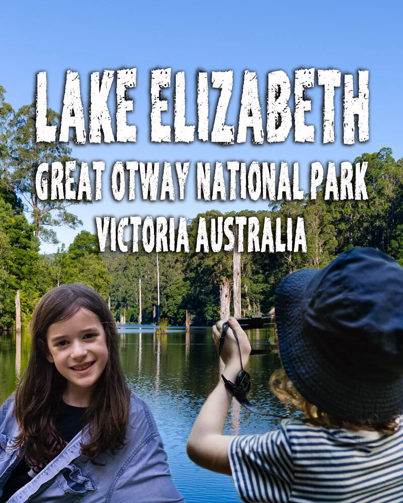 Lake Elizabeth, Great Otway National Park, Victoria, Australia. A family day trip from Melbourne