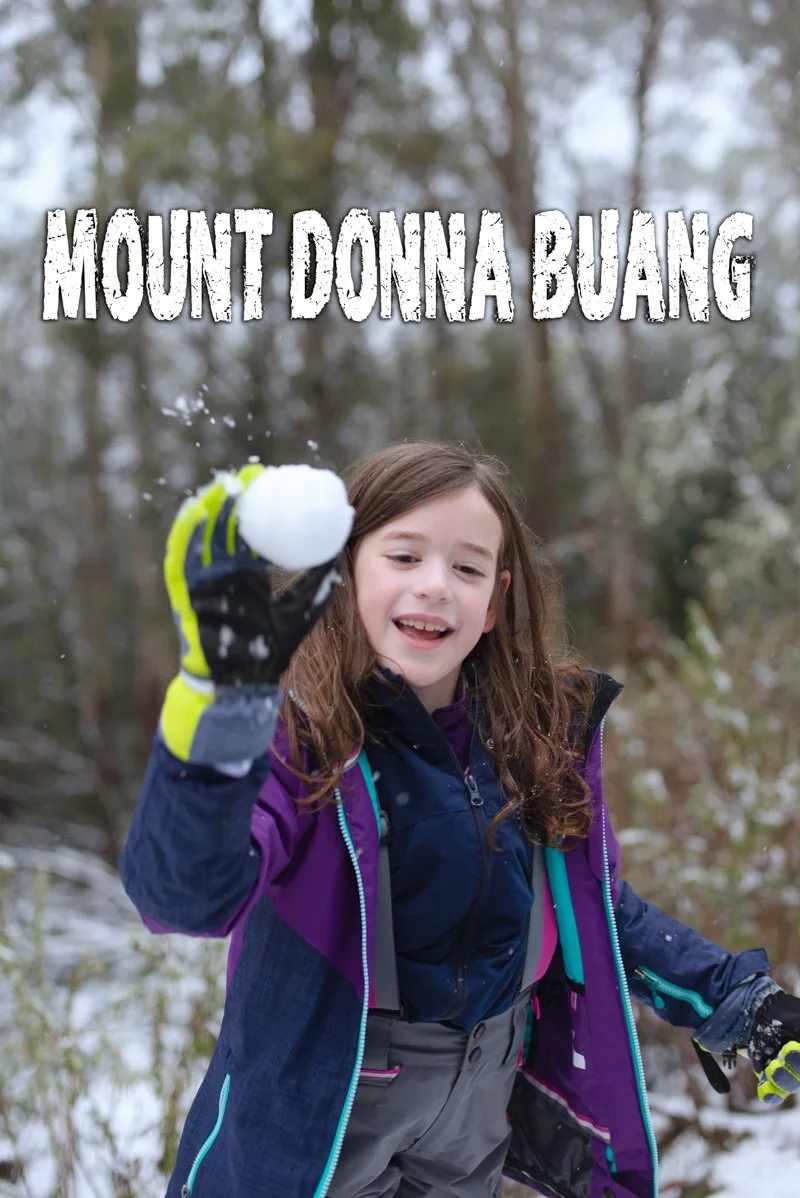 Mount Donna Buang, Victoria, Australia - Family fun snow play an easy day trip from Melbourne