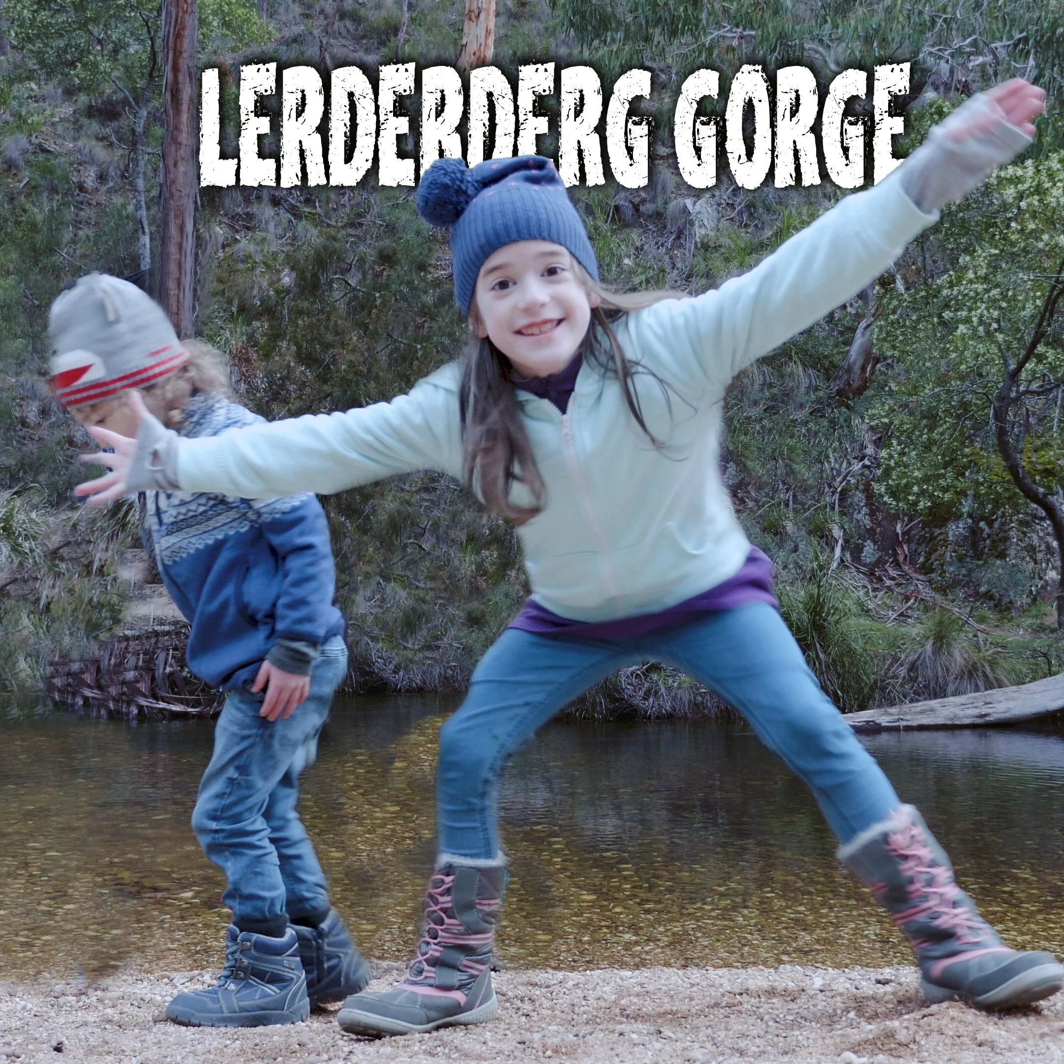 Lerderderg Gorge, Victoria, Australia. A day trip with the family - ducks and wedgies