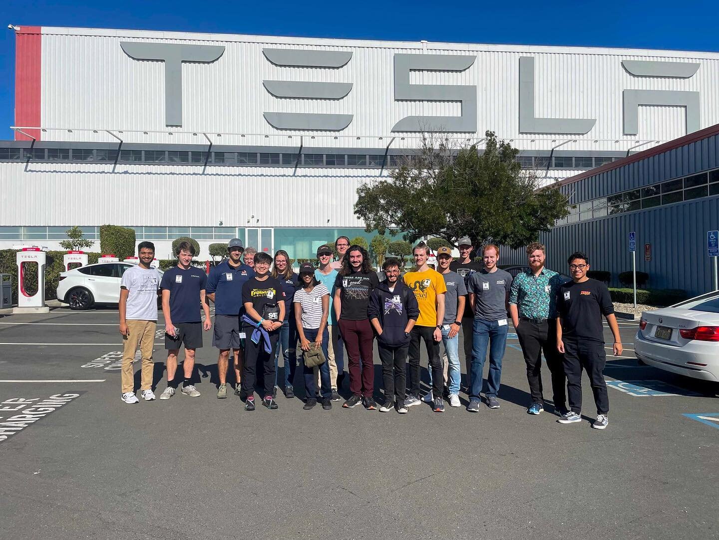 While the rest of the team was prepping ARG22 for Toronto this weekend, our high voltage lead, low voltage lead, and faculty advisor were attending @teslamotors X FSAE EV workshop in Fremont, CA.