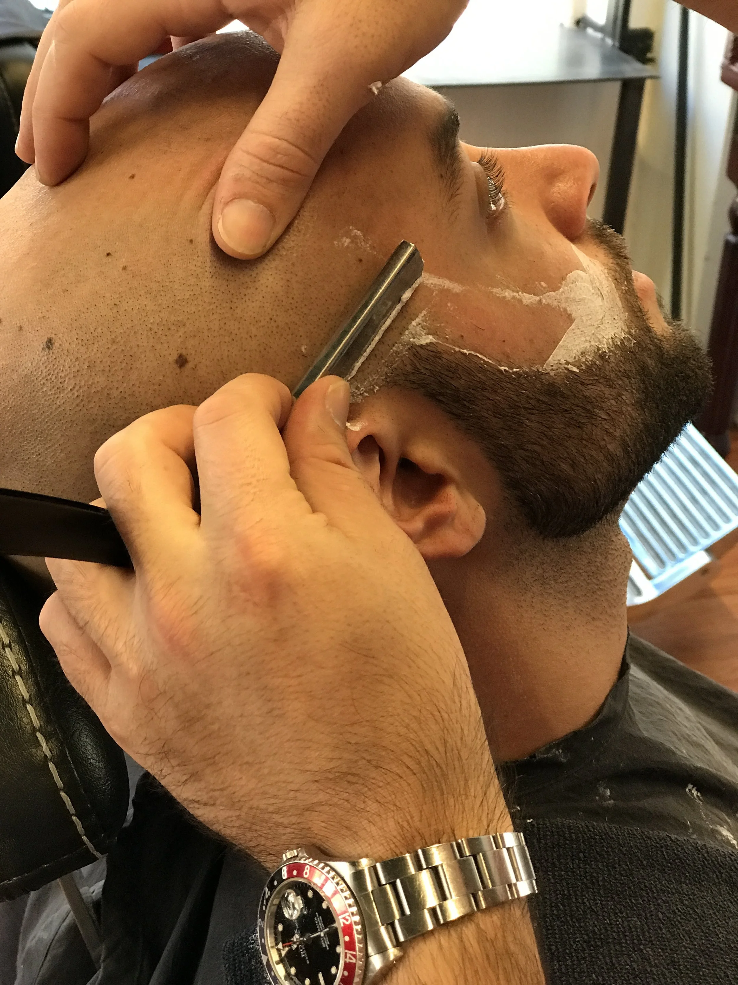 Straight razor shaving class (Aug. 5th)